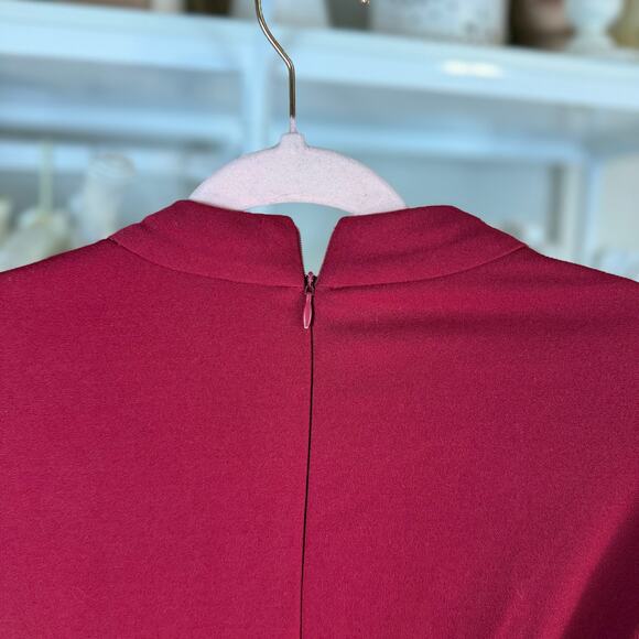 Donna Morgan Sz. 12 half sleeve Jumpsuit knit retro vintage vibe seventies #4325 - Picture 4 of 7